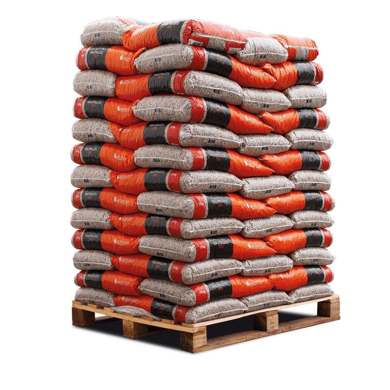 Heizfuxx Red – Houtpellets 975 kg – 65 zakken van 15 kg - Afbeelding 3