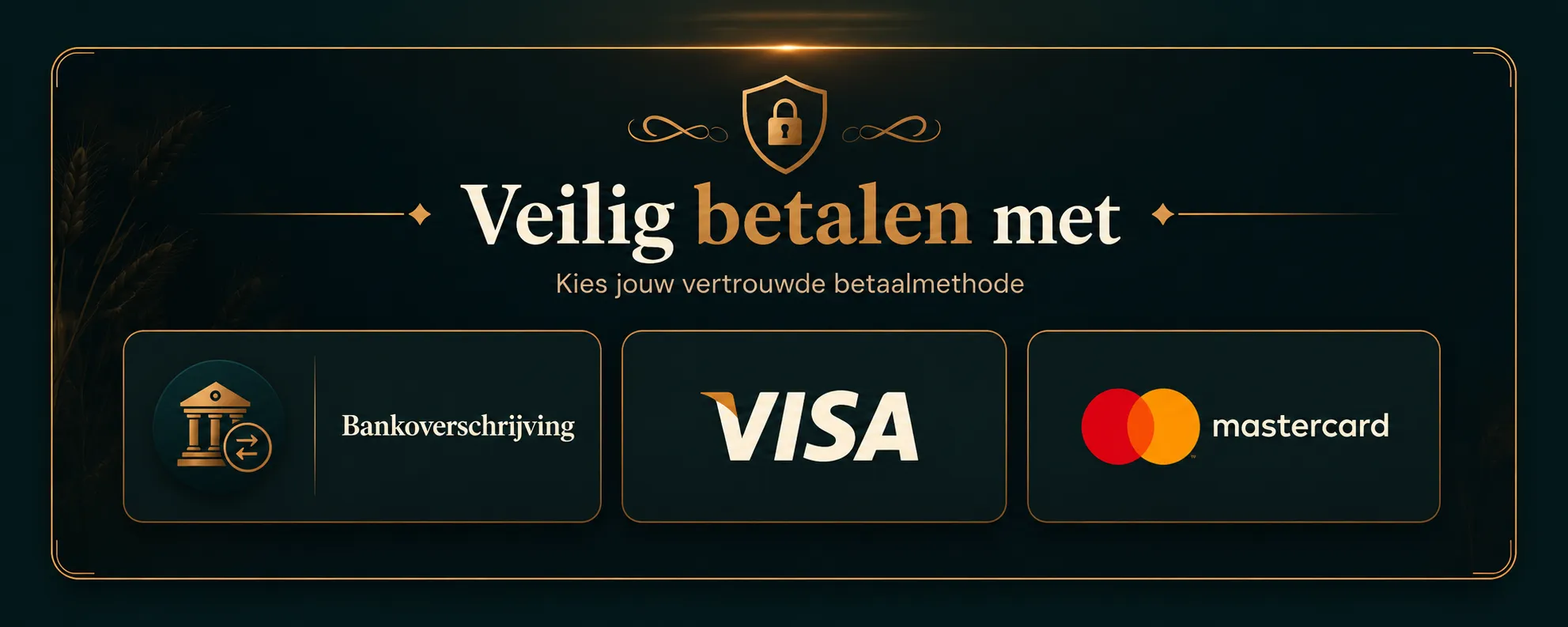 Veilig betalen bij Les Poilues